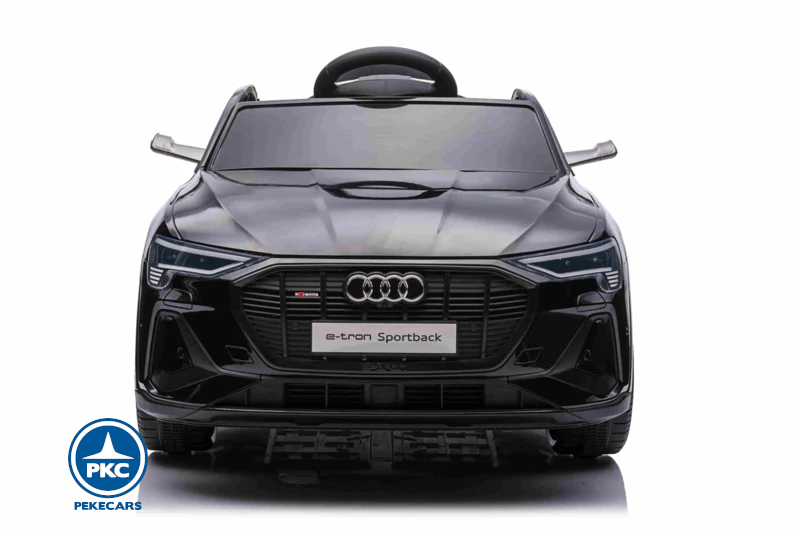 Audi E-TRON Quattro Sportback MP4 12V 2.4G Negro Metalizado frontal