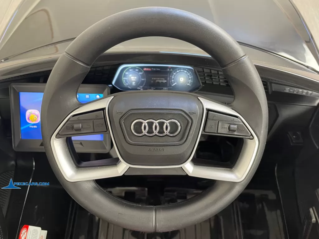 coches teledirigidos audi e tron quattro mp4 negro volante