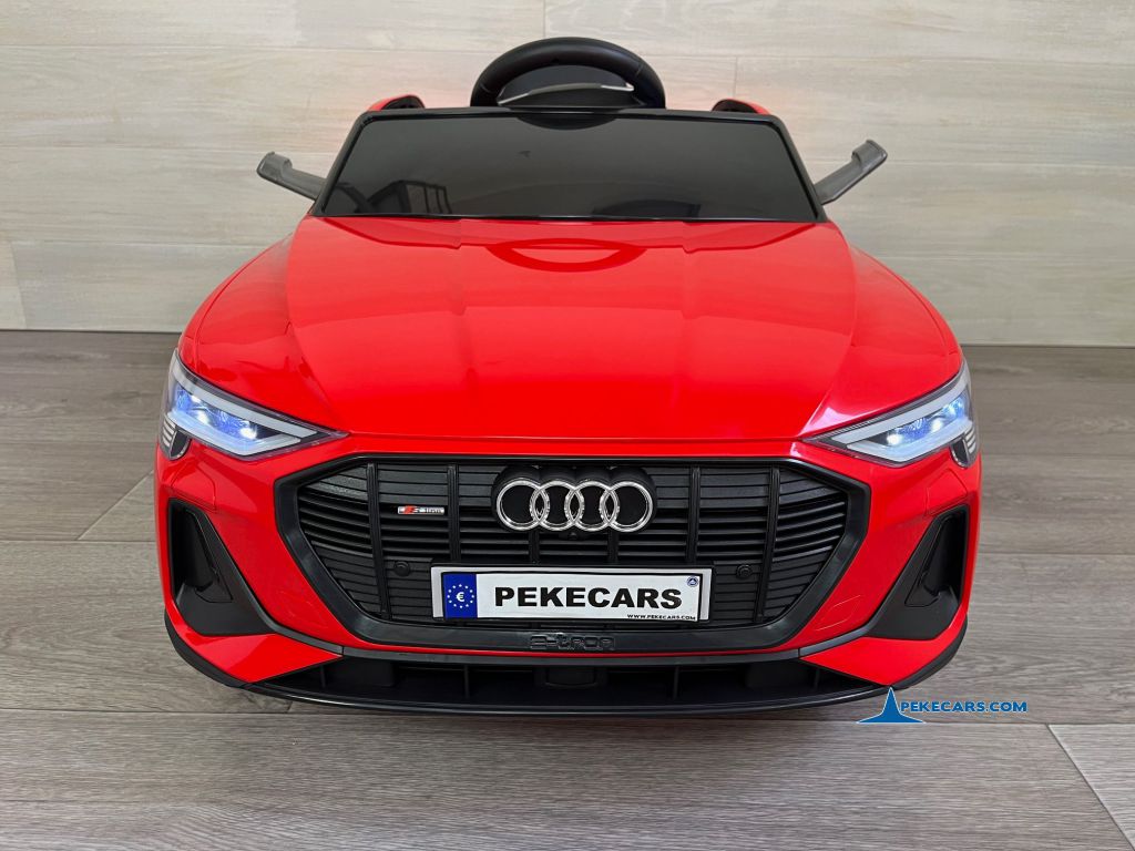 Audi E-TRON Quattro Sportback 12V 2.4G Rojo frontal