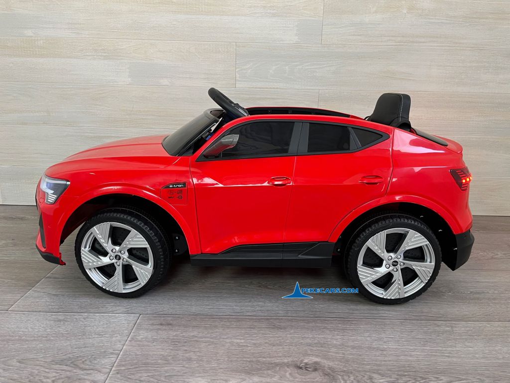 Audi E-TRON Quattro Sportback 12V 2.4G Rojo lateral
