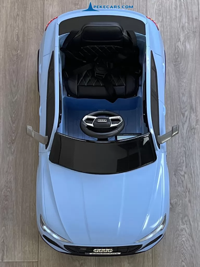 audi etron quattro mp4 azul coches electricos niños
