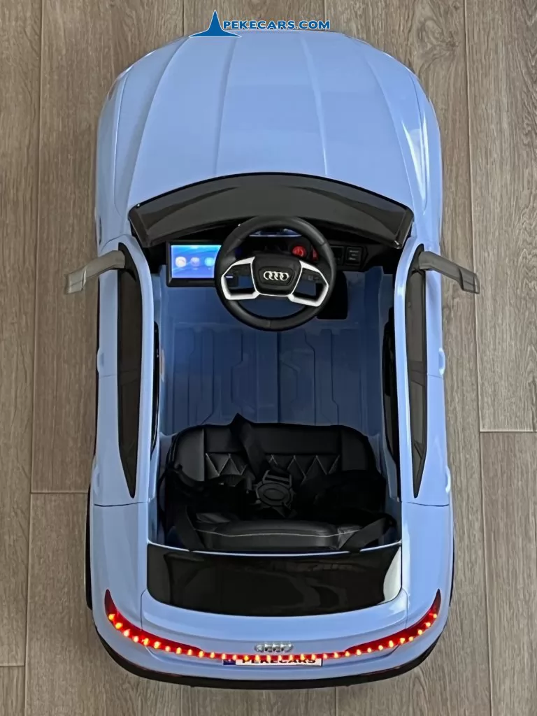 audi etron quattro mp4 azul coches electricos para niños