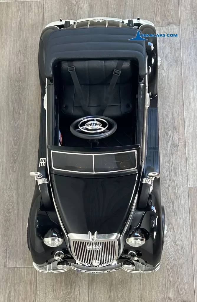 Coche electrico para niños audi Horch Retro vista cenital
