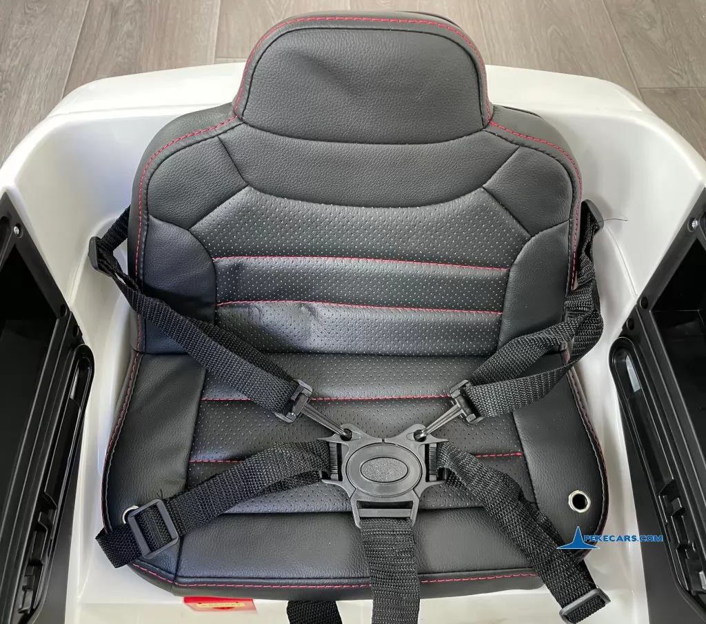 coches teledirigidos audi q5 12v blanco asiento