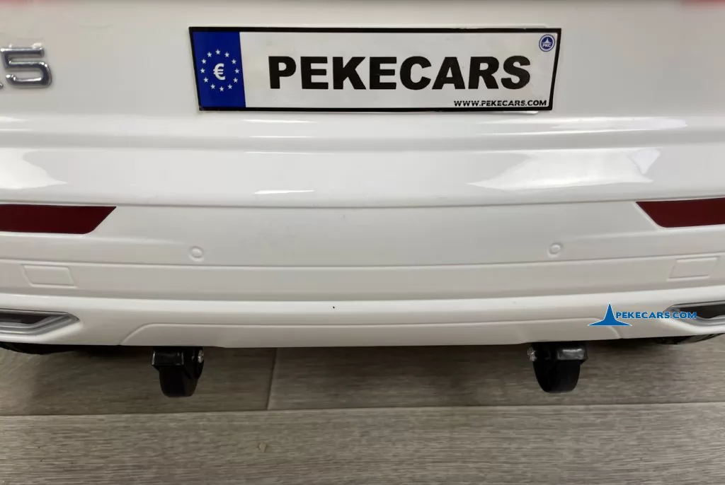 coches teledirigidos audi q5 12v blanco parte trasera