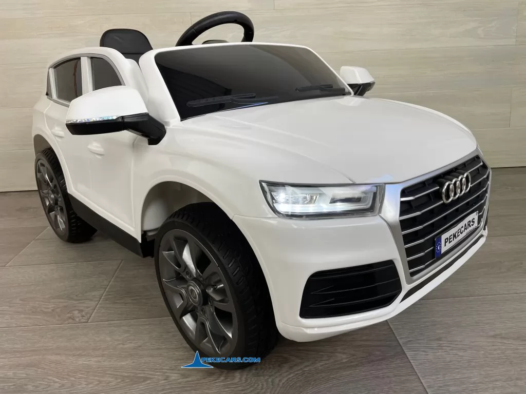 coches teledirigidos audi q5 12v blanco lado derecho