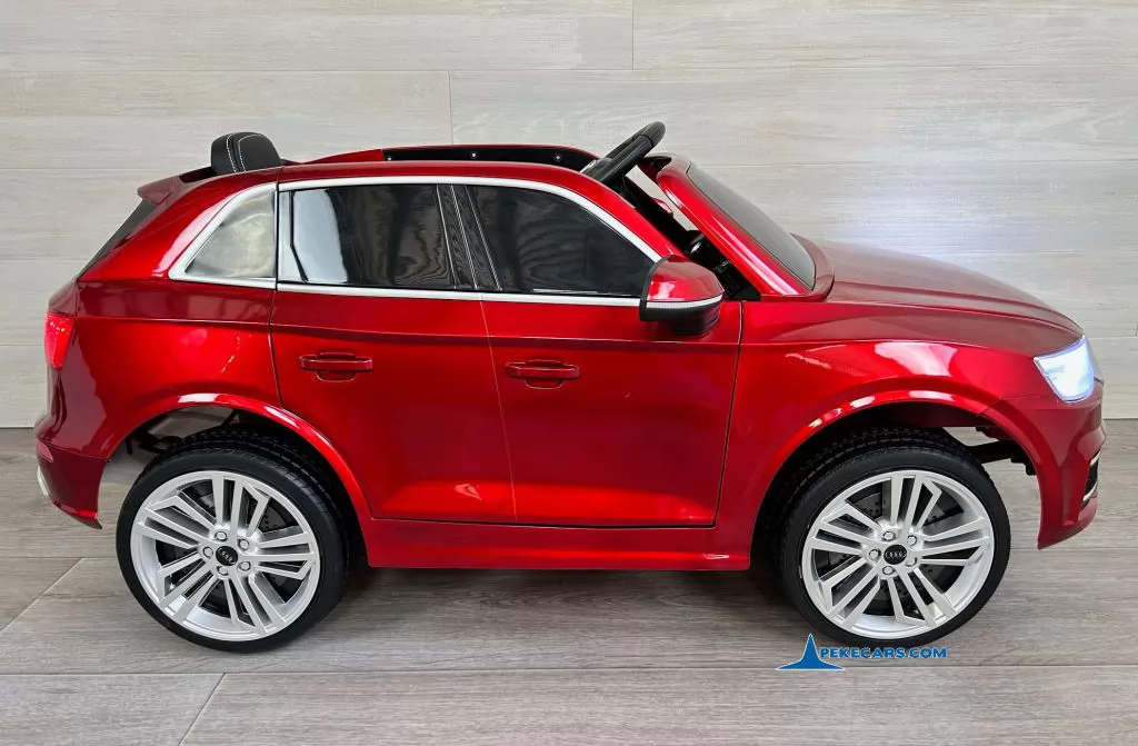 Audi Q5 12V Rojo Metalizado lateral