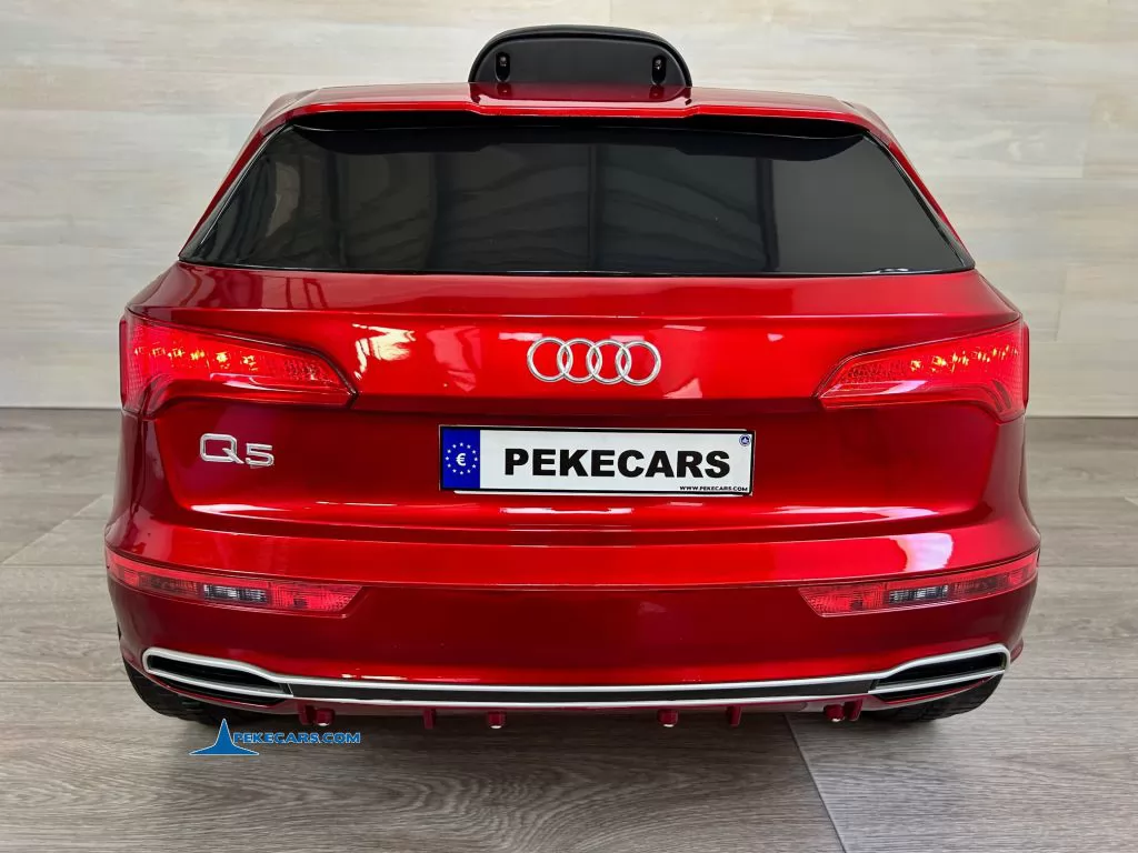 Audi Q5 12V Rojo Metalizado vista trasera