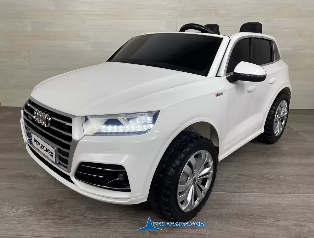 coche electrico niños audi q5 24v 2 plazas blanco