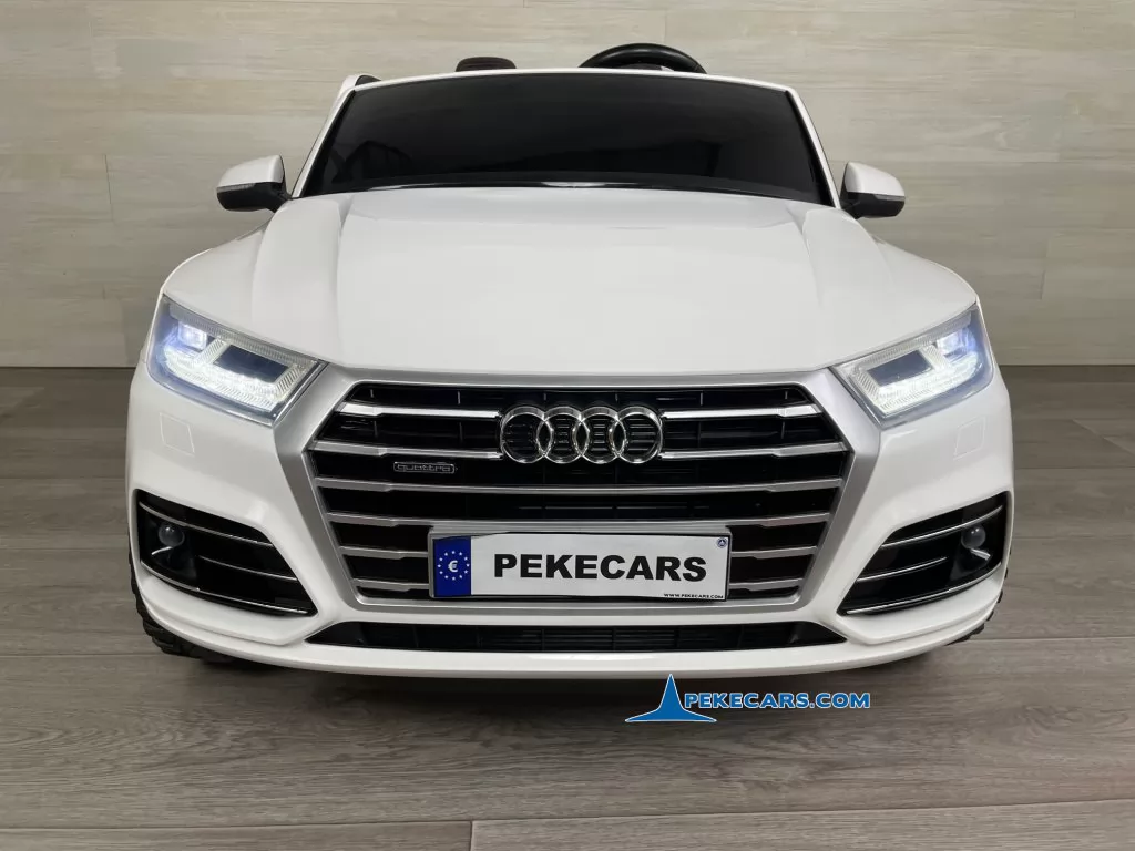 coches electricos niños audi q5 24v 2 plazas blanco