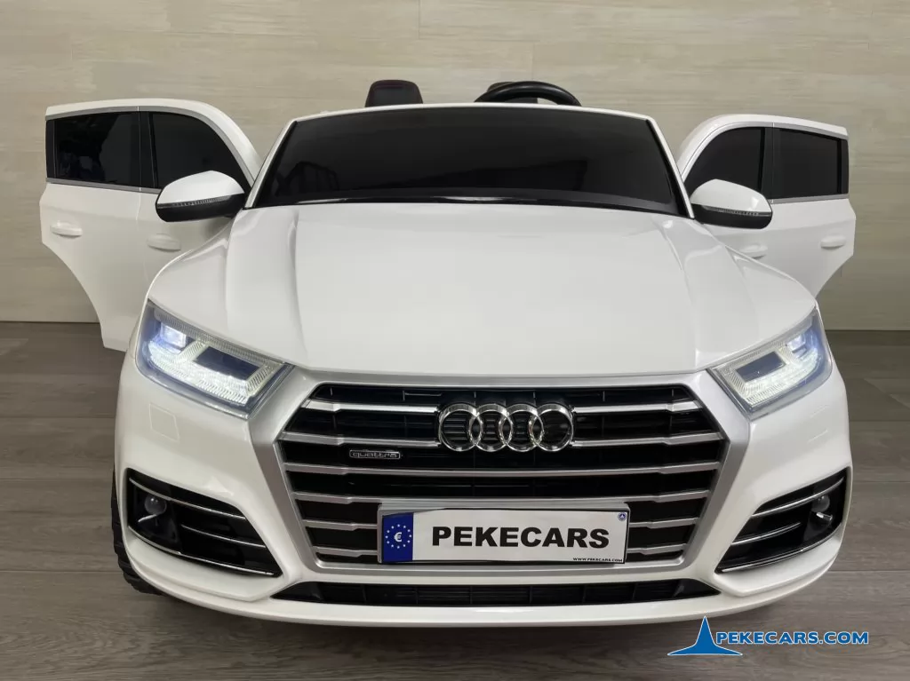 audi q5 24v 2 plazas blanco coches electricos para niños
