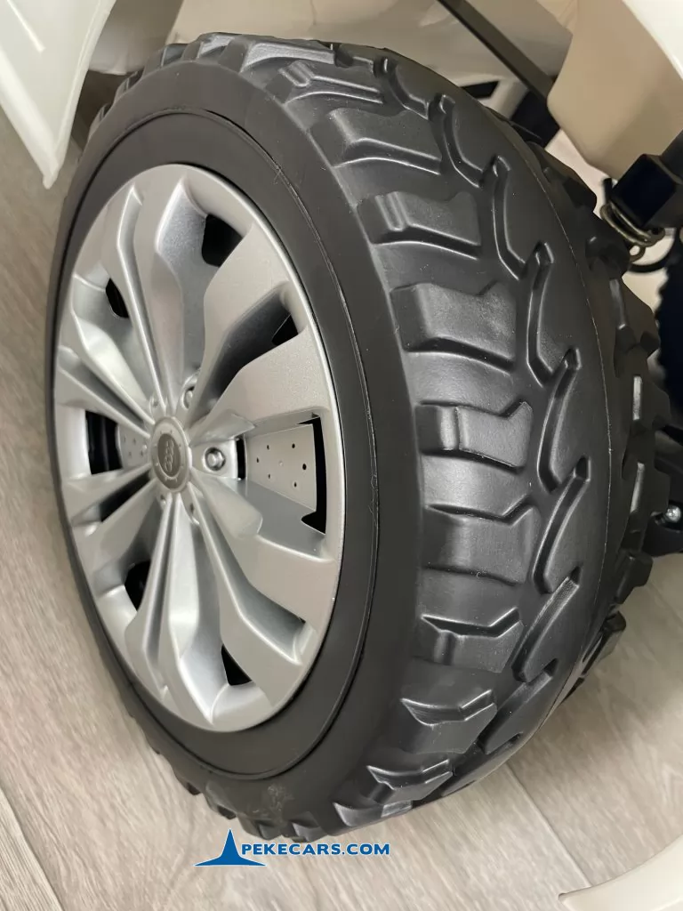 audi q5 24v 2 plazas blanco coches para niños