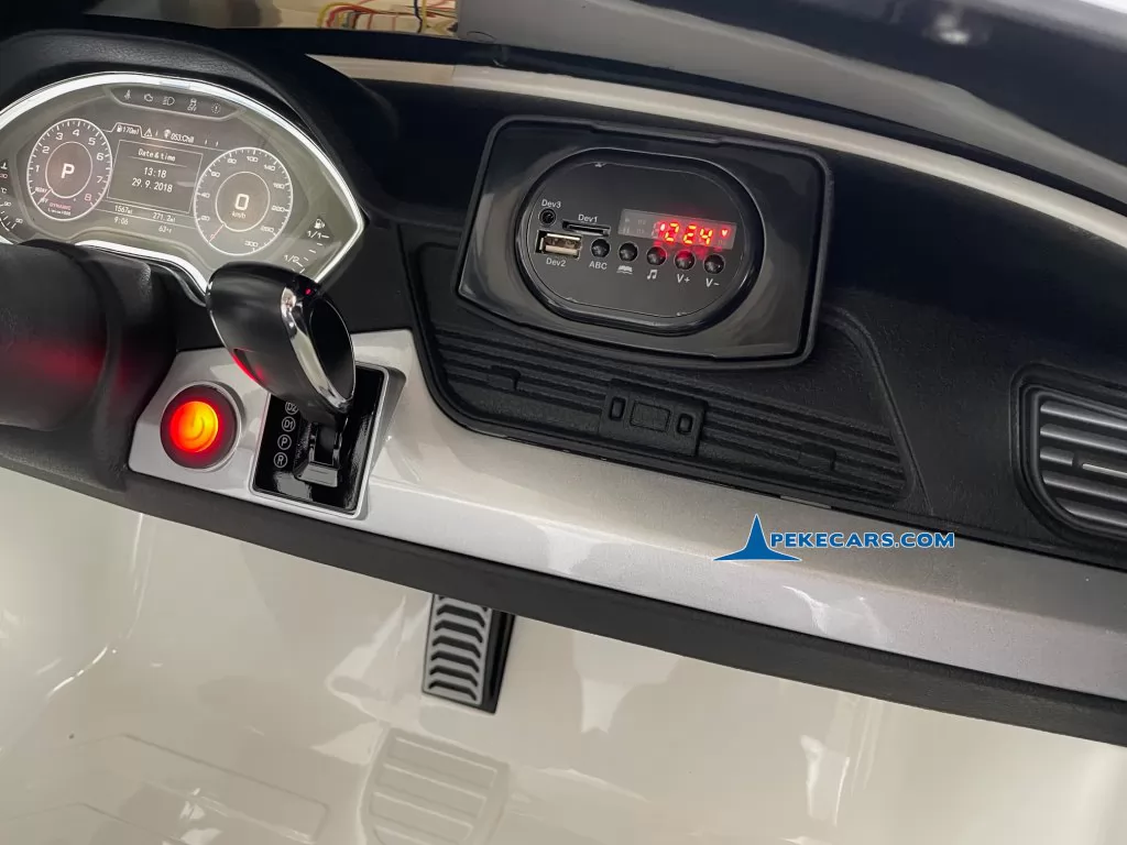 Audi Q5 2 plazas 12V blanco