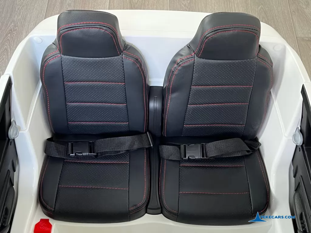 audi q5 24v 2 plazas blanco coche electrico para niños asientos