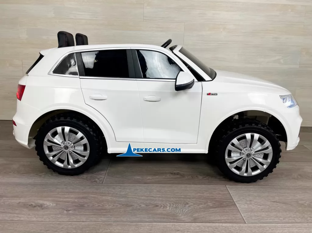 coches para niños audi q5 12v 2 plazas blanco