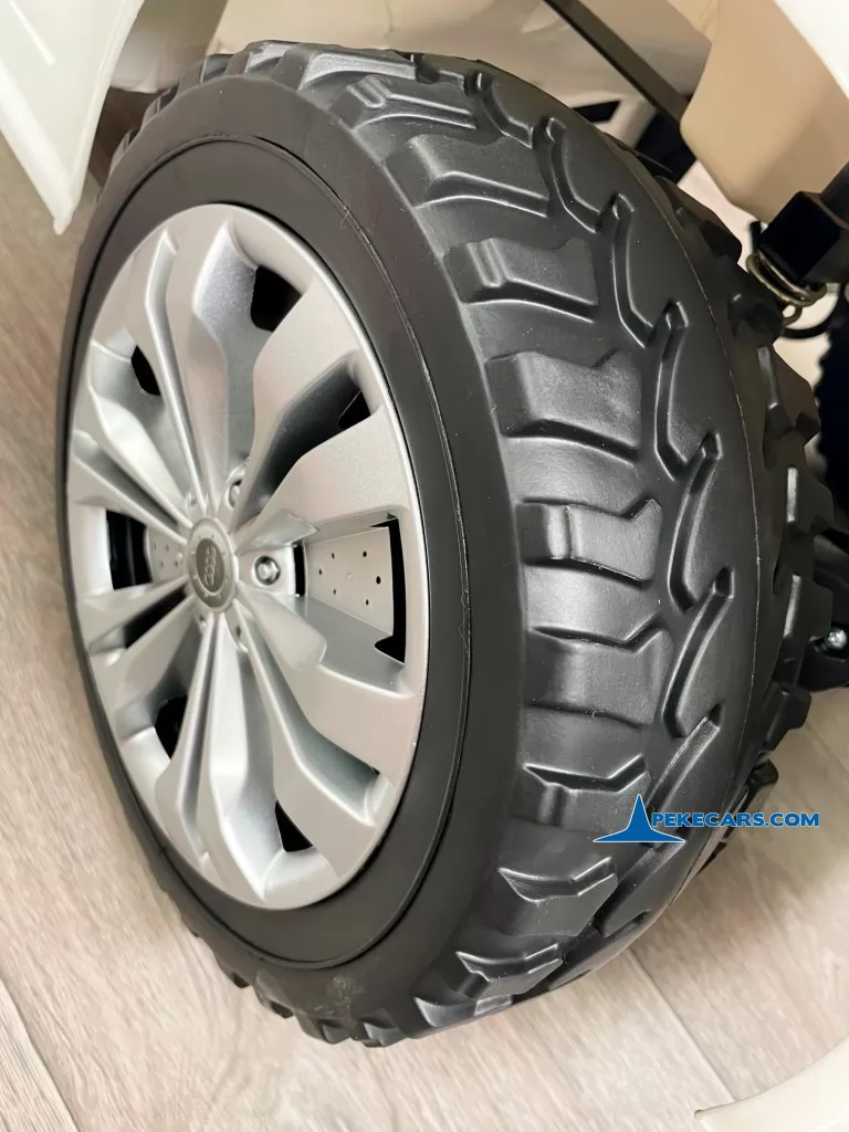 audi q5 12v 2 plazas blanco coches para niños