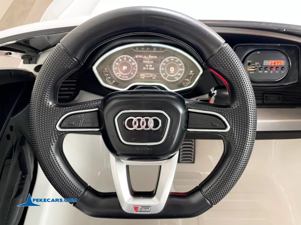 Audi Q5 2 plazas 12V blanco