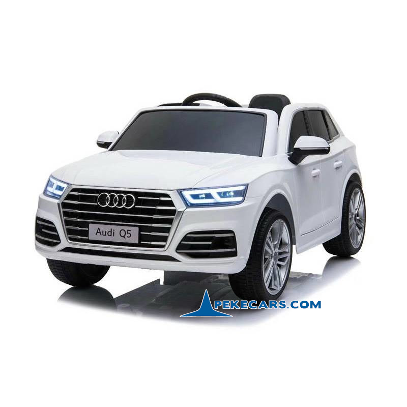 Audi Q5 para niños Blanco vista principal