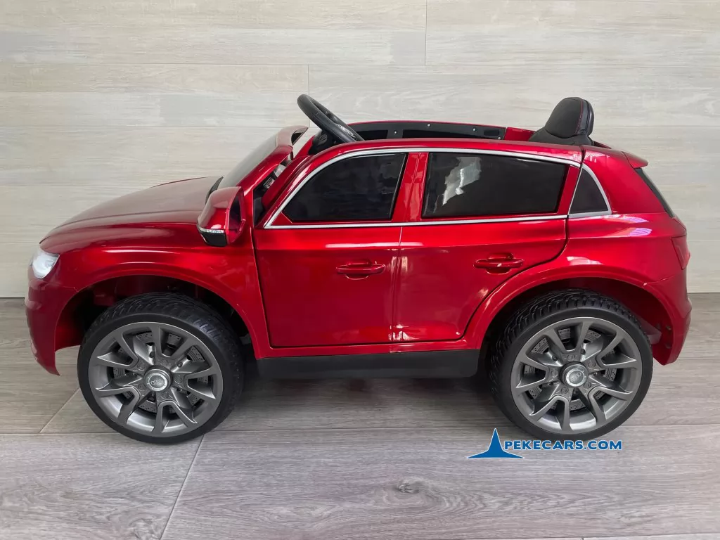 coches teledirigidos audi q5 12v rojo metalizado