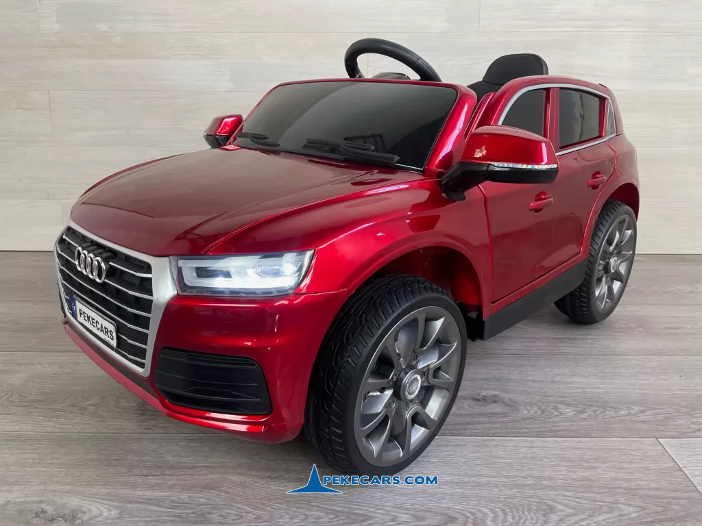coche electrico niños audi q5 12v rojo metalizado