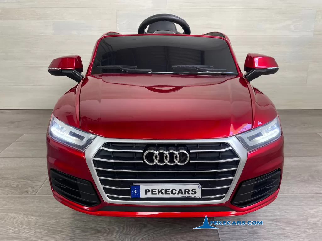 coches electricos niños audi q5 12v rojo metalizado