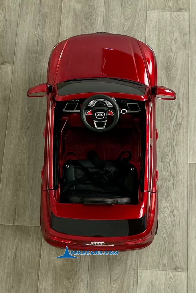 audi q5 12v rojo metalizado coches electricos niños