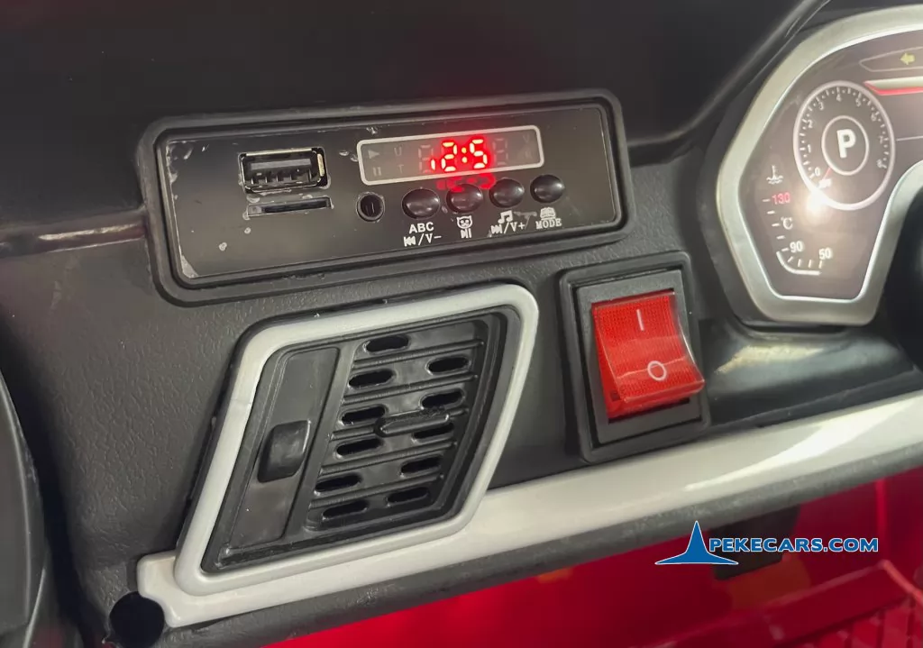 Audi Q5 para niños Rojo metalizado