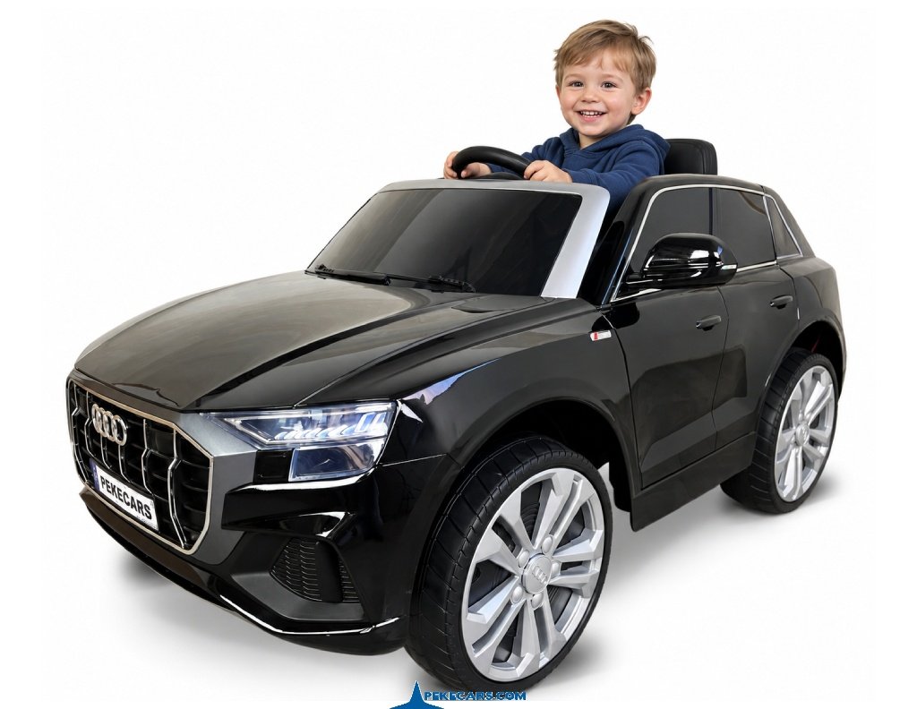 coche electrico bateria AUDI Q8 12V 2.4G Negro Metalizado