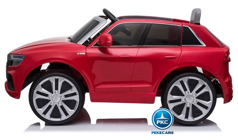 Audi Q8 12V Rojo lateral