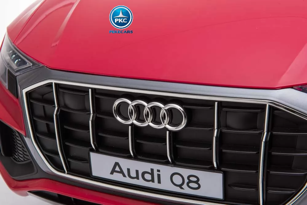 Audi Q8 12V Rojo morro