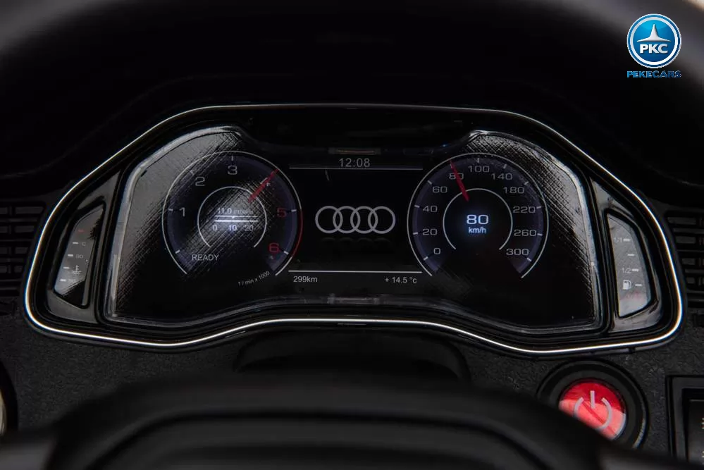 Audi Q8 12V Rojo cuenta kilometros