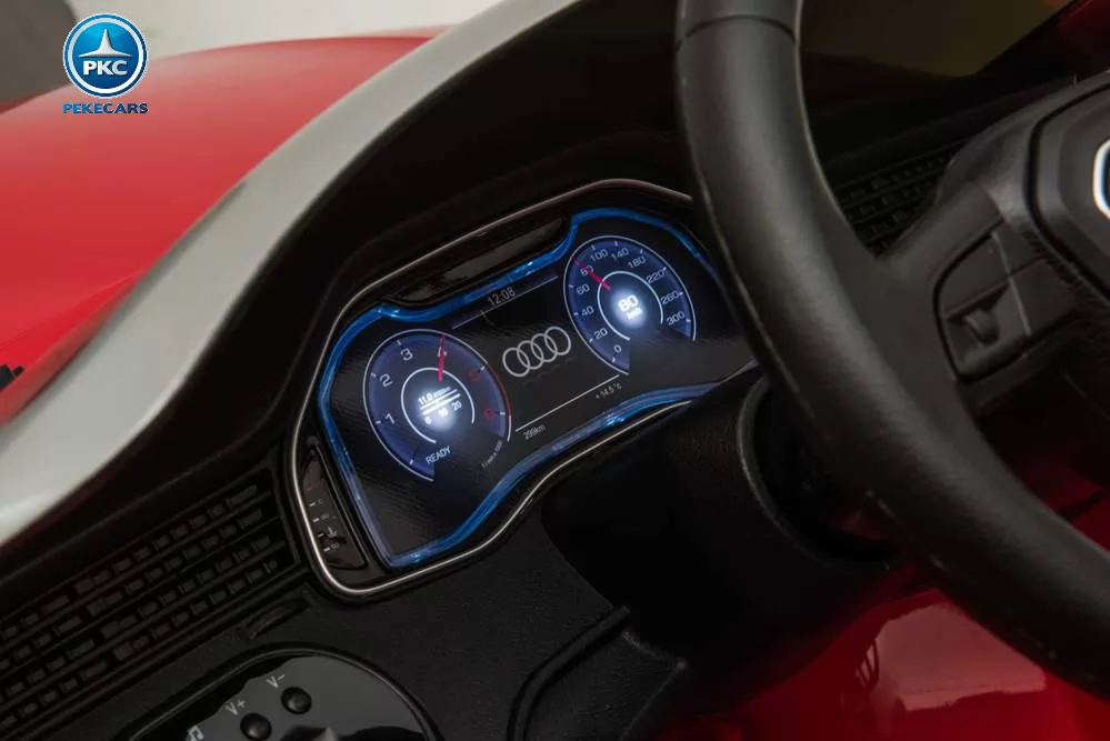 Audi Q8 12V Rojo display