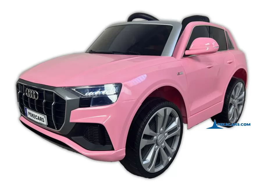 Audi Q8 12V Rosa coche para niños electrico