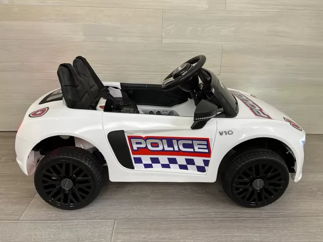 Coche electrico para niños Audi Little R8 Spyder policía
