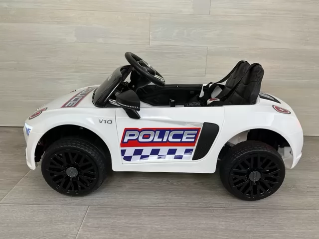 Coche electrico para niños Audi Little R8 Spyder policía