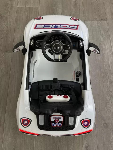 Coche electrico para niños Audi Little R8 Spyder policía
