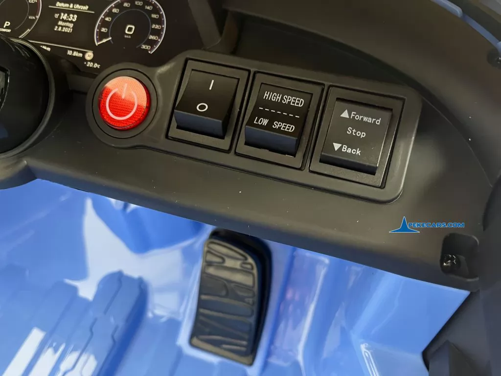 Audi RS E-Tron GT 12V 2.4G Azul encendido