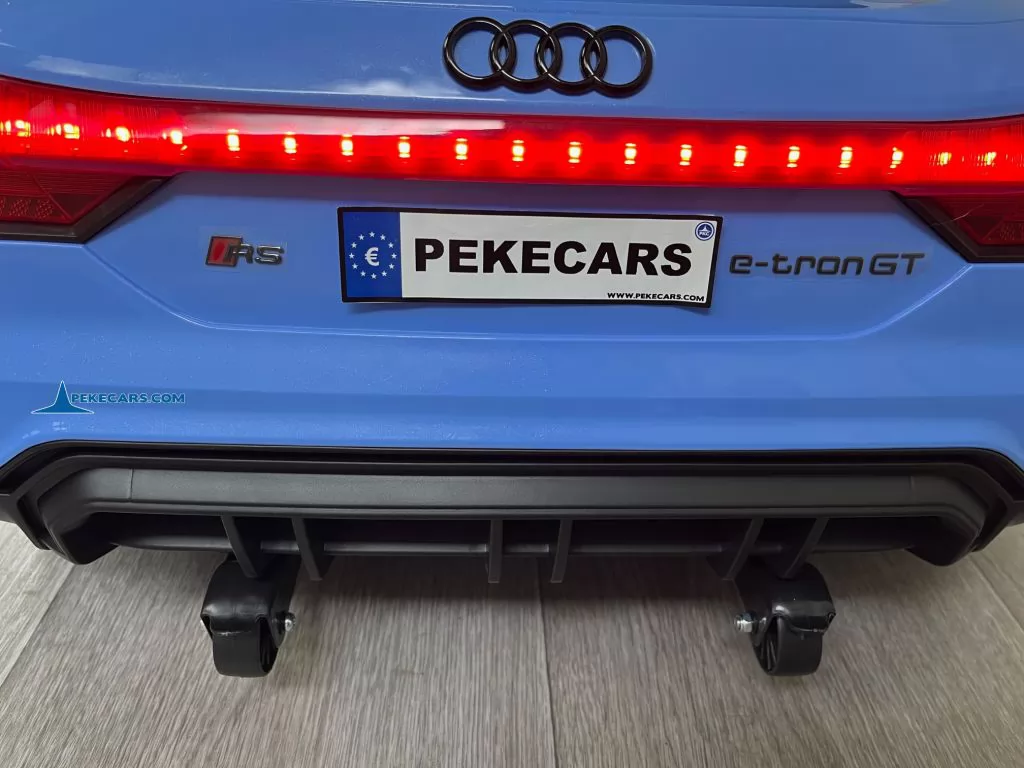 Audi RS E-Tron GT 12V 2.4G Azul luz trasera