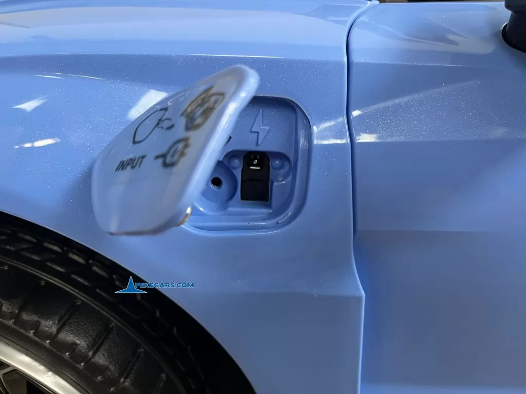 Audi RS E-Tron GT 12V 2.4G Azul panel de carga