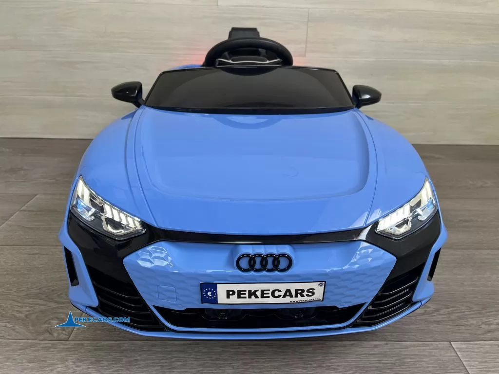 Audi RS E-Tron GT 12V 2.4G Azul vista frontal