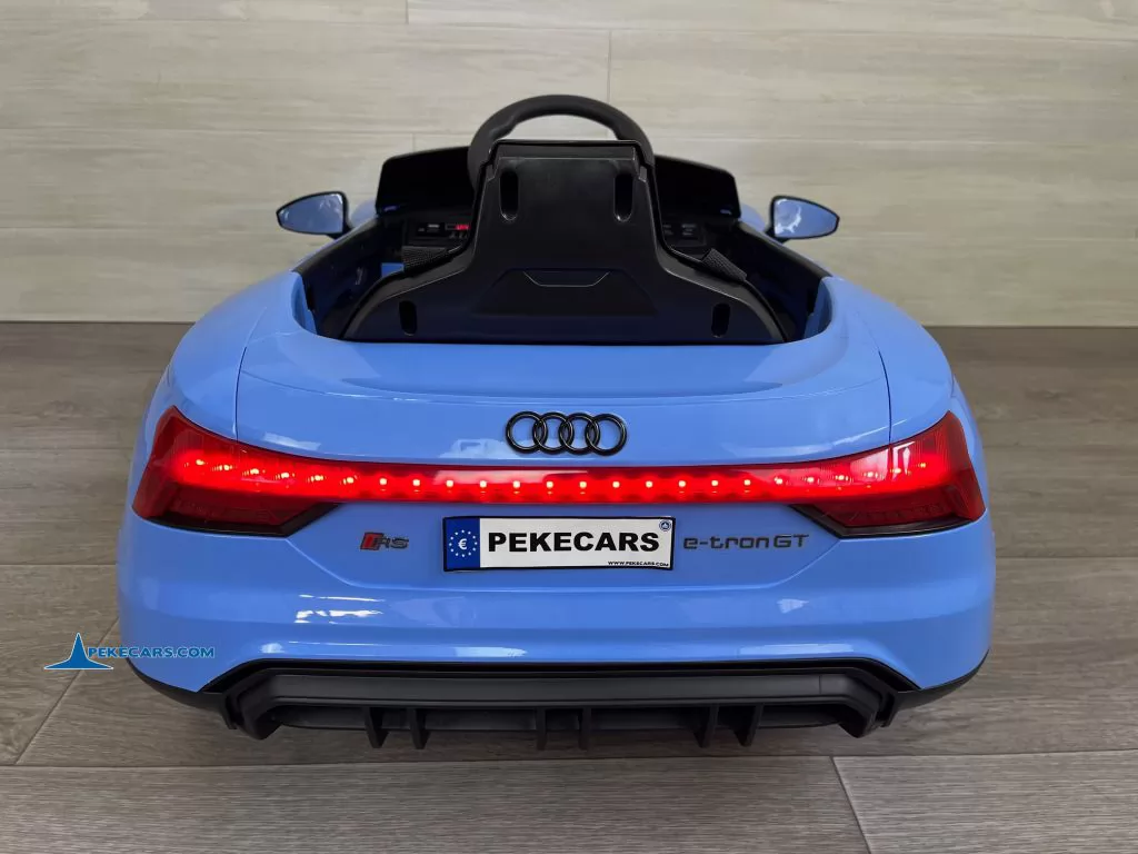 Audi RS E-Tron GT 12V 2.4G Azul parte trasera