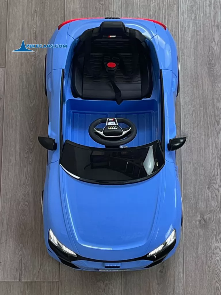 Audi RS E-Tron GT 12V 2.4G Azul vista arriba