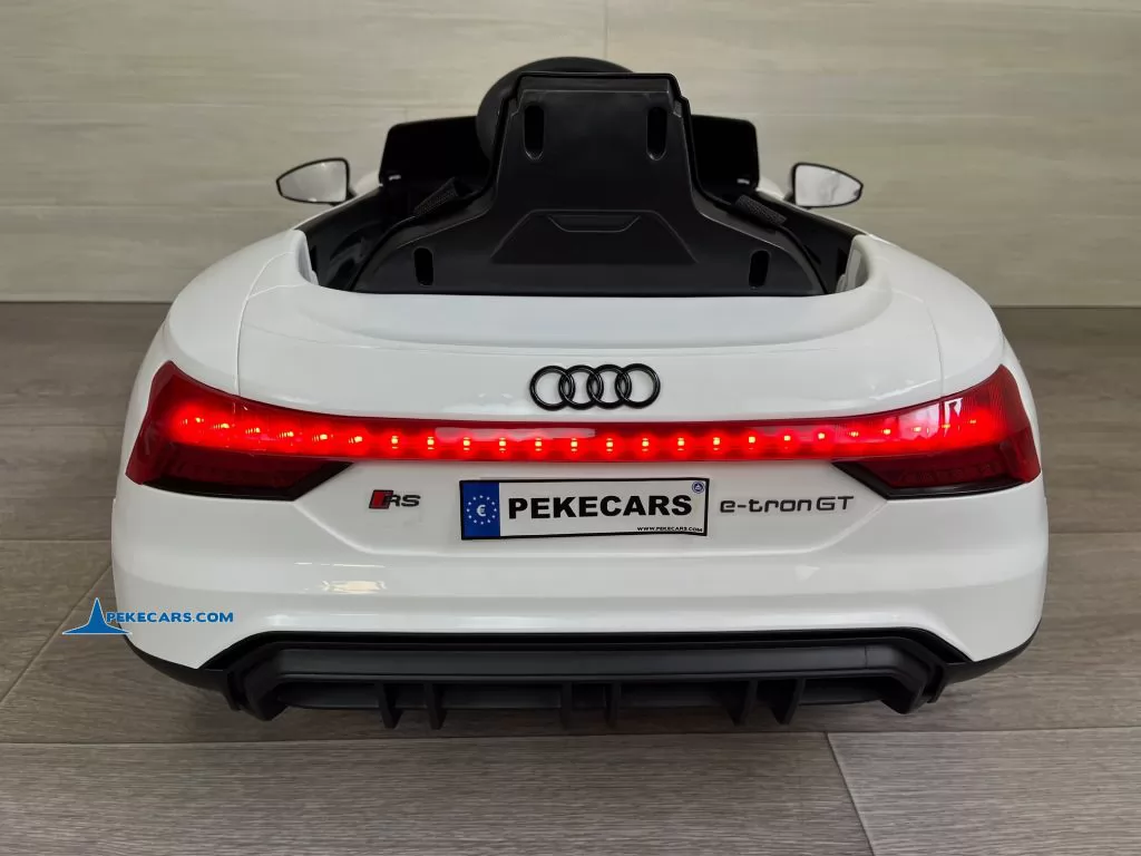 Audi RS E-Tron GT 12V 2.4G Blanco luces traseras