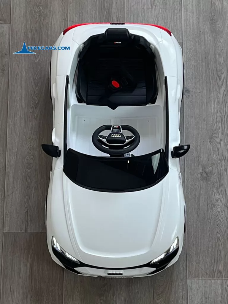 Audi RS E-Tron GT 12V 2.4G Blanco vista arriba