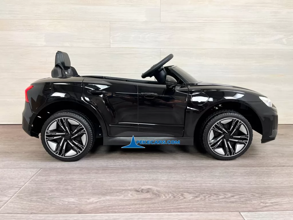 audi rs e tron gt negro metalizado coches teledirigidos detalle izquierda