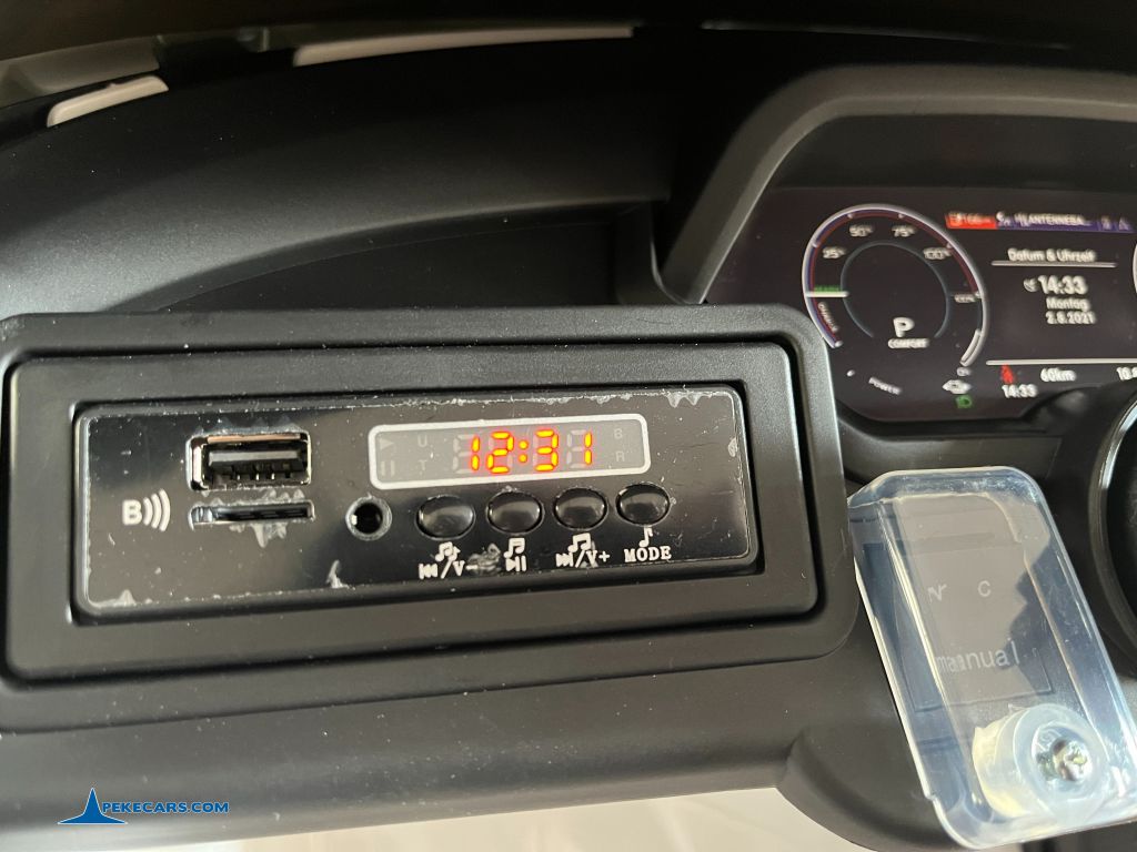 audi rs e tron gt rojo coches teledirigidos panel control