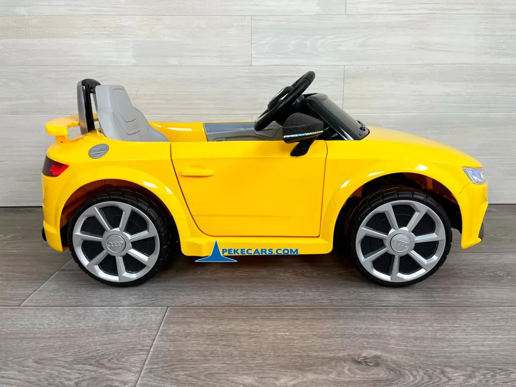 audi tt 12v amarillo coches teledirigidos izquierda