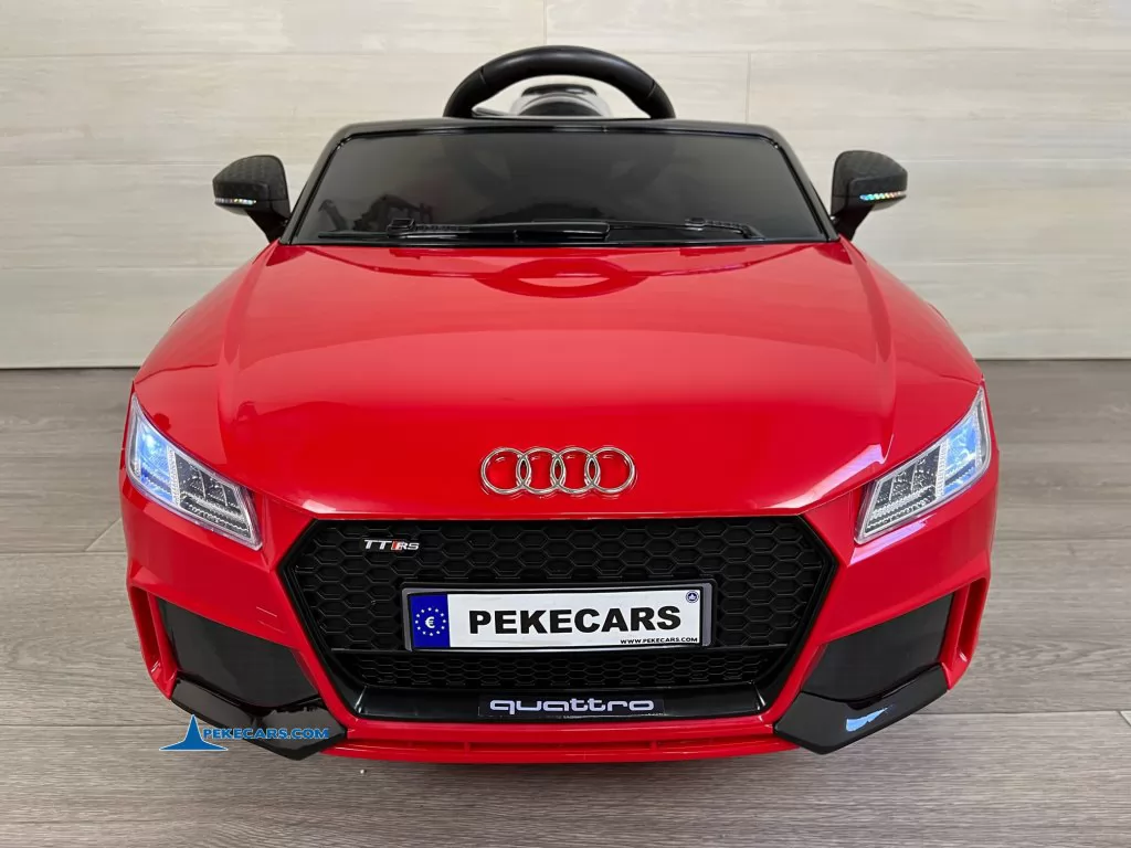 coches teledirigidos audi tt 12v rojo frente