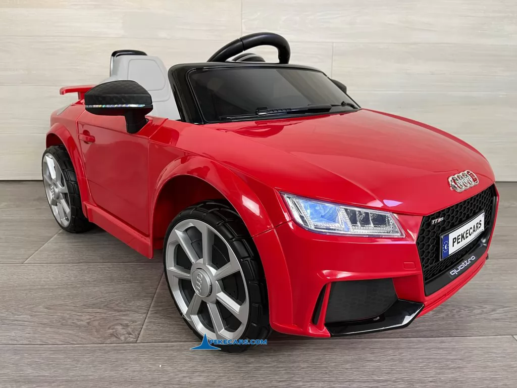 coches teledirigidos audi tt 12v rojo lado derecho