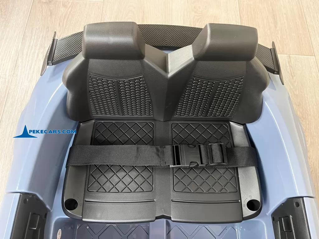 Audi TT RS Roadster 1 Plaza 12V 2.4G Azul Claro interior